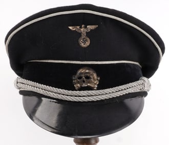 WWII GERMAN THIRD REICH HANS ZAHEL SS VISOR
