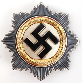 WWII GERMAN THIRD REICH GERMAN CROSS IN GOLD