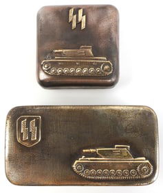 WWII GERMAN THIRD REICH PANZER PERVITIN BOX LOT 2