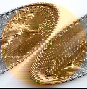1986 GOLD 1/10 OZT OUNCE AMERICAN EAGLE BU COIN