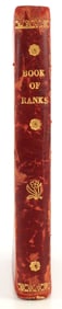 BOOK OF RANKS BRITISH ARISTOCRATIC PRIMER BOOK