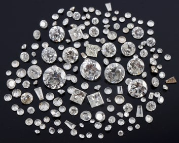 LOT OF 6.160 CTW RECLAIMED DIAMONDS MELEE