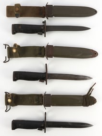 LOT 3 M6 BAYONET W SCABBARD AERIAL IMPERIAL MILPAR
