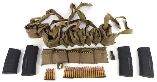 325 RDS .308 7.62X51 HIRTENBERGER AMMO & 4 PMAGS