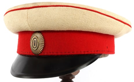IMPERIAL RUSSIAN CAVALRY OFFICERS SUMMER VISOR CAP