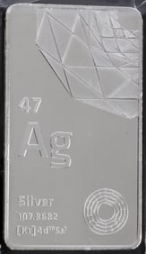 10 OZT SILVER BULLION BAR FROM ELEMETAL