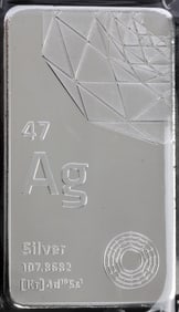 10 OZT SILVER BULLION BAR FROM ELEMETAL