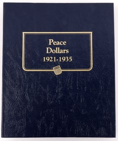 24 1921 - 1935 SILVER COINS PEACE DOLLAR FULL SET