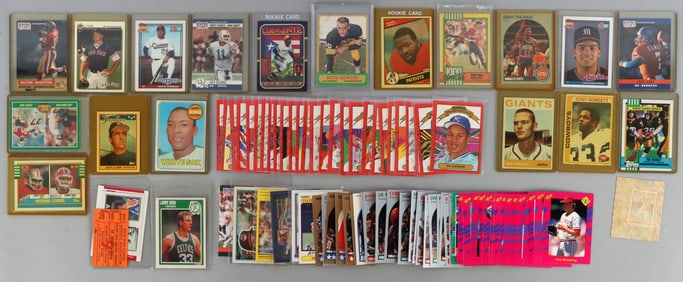 DEALERS LOT OF SPORTS CARDS TONY DORSETT ROOKIE