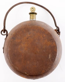 19TH CENTURY NORTH AMERICAN BEAR GREASE CANTEEN