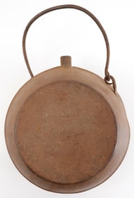 19TH CENTURY NORTH AMERICAN BEAR GREASE CANTEEN