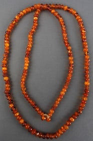 HINDU MALA PRAYER BEADS MADE FROM BALTIC AMBER
