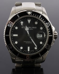 STUHRLING DIVERS WRIST WATCH