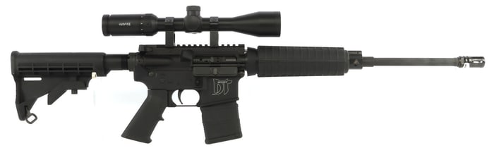DELTON DTI-15 5.56X45MM SEMI AUTO AR-15 RIFLE