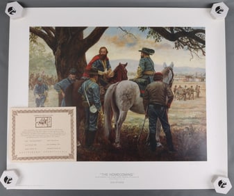 DON STIVERS PRINT THE HOMECOMING SIGNED & NUMBERED