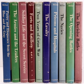 10 VOLUME HISTORY OF THE CIVIL WAR FRANCIS MILLER