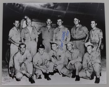 WWII PAUL TIBBETS ENOLA GAY ATOMIC BOMB SIGNATURE