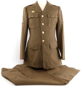 WWII USAAF SERVICE UNIFORM JACKET & TROUSERS