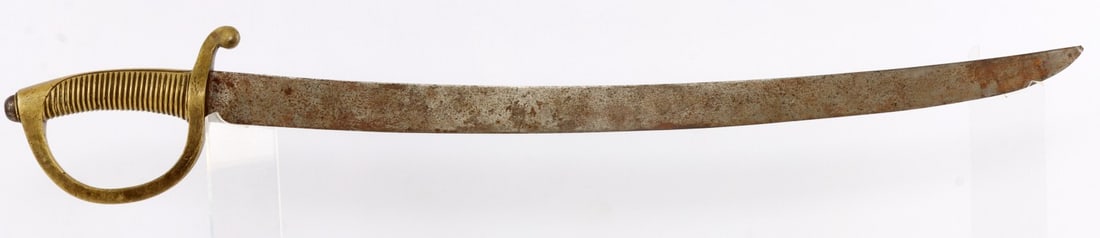 KINGDOM OF ITALY CARABINIERI OFFICERS SABER: Dress sword for an officer of the Italian Carabinieri. Not combat ready, this sword was used as an accessory from 1832 to the end of the Second World War. Stamped CA on ricasso. Some oxidation. 23.5 i