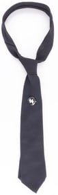 WWII GERMAN THIRD REICH SS TIE AND PARTY PIN