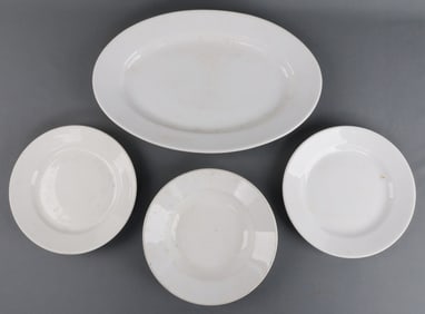 WWII GERMAN LUFTWAFFE WEHRMACHT PLATTER & BOWLS