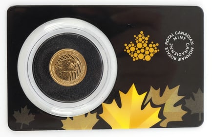 2018 .999 GOLD 1/10 OZT OUNCE CANADIAN BU COIN