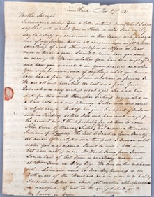 INDIANA WHIG MARTIN WINES TIRADE ON VAN BUREN ALS