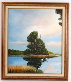 JOHNNY STOVALL FLORIDA HIGHWAYMAN PAINTING