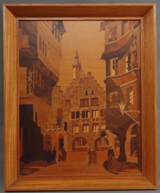 BUSCHMID & GRETAUX MARQUETRY FRANKFURT CITY HALL