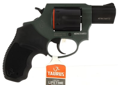 TAURUS 856 ULTRA-LITE .38 SPL CHARCOAL GREEN NIB