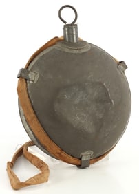 EARLY PHILADELPHIA MODEL 1858 SMOOTH SIDE CANTEEN