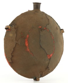 CIVIL WAR VETERAN'S MODEL 1862 BULLSEYE CANTEEN