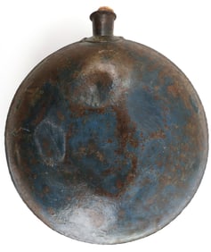 CIVIL WAR CONFEDERATE CSA TIN SPOUT CANTEEN