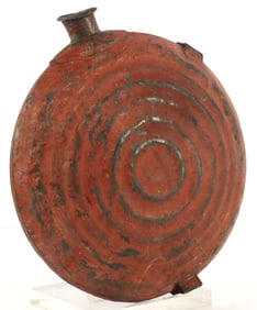 CIVIL WAR ROHRMAN MARKED BULLSEYE CANTEEN