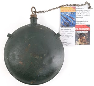 CIVIL WAR SMOOTH SIDE MILITIA CANTEEN