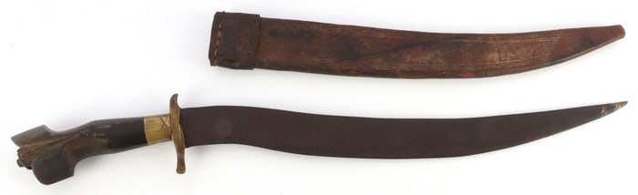 FILIPINO NEGRITO BOLO BLADE WITH SHEATH