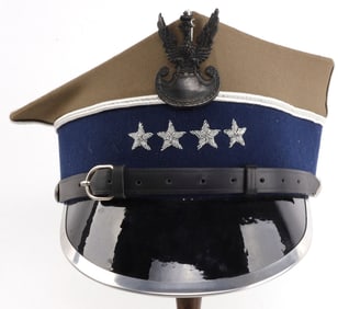 POST WWII POLISH ROGATYWKA PEAKED VISOR