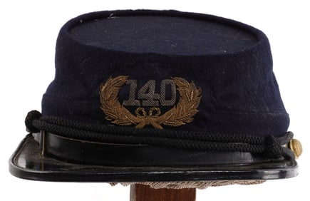 US 140TH INFANTRY PATTERN 1872 KEPI FORAGE CAP