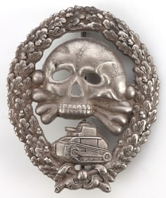 WWII GERMAN CONDOR LEGION PANZER BADGE