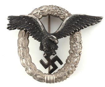 WWII GERMAN REICH LUFTWAFFE PILOT BADGE