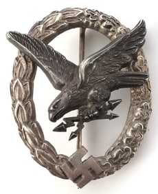 WWII GERMAN LUFTWAFFE COMBINED AIR GUNNER BADGE