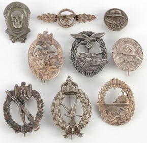 LOT 9 WWII GERMAN THIRD REICH BADGES LUFTWAFFE