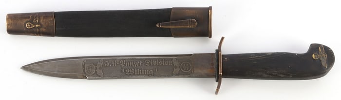 WWII GERMAN THIRD REICH SS PRESENTATION BAYONET