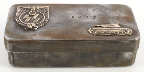 WWII GERMAN THIRD REICH SS PERVITIN CONTAINER