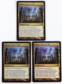 3 NYKTHOS SHRINE TO NIX MAGIC THE GATHERING FOIL