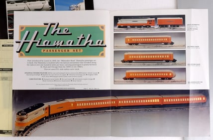 LIONEL 350E HIAWATHA PASSENGER TRAIN SET NEW N BOX