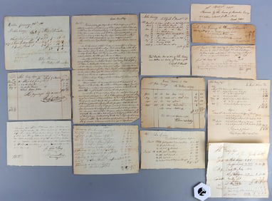 LOT 13 JOHN EWING PENNSYLVANIA LAWYER 1802-1812 DS