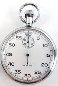 US MILITARY WAKMANN SWISS CHRONOGRAPH STOPWATCH