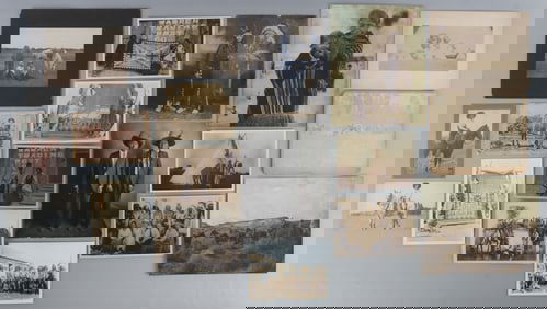 LOT OF 18 HARMON PERCY MARBLE WESTERN PHOTOS