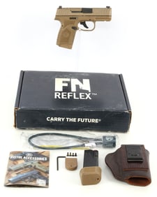 FN REFLEX MRD 9MM OPTIC READY CARRY PISTOL